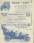 Mobile Preview: Bolide Automobil Prospekt 1905