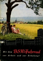 BSW Fahrrad und Motorfahrrad Prospekt 1939