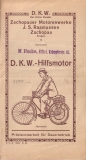 D.K.W.- Hilfsmotor Prospekt XI.1920