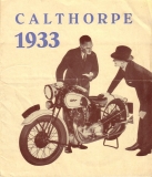 Calthorpe Programm 1933
