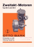 Bark Zweitakt Motoren 20 Z und 30 Z Prospekt 1930er Jahre