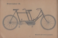 Brennabor Fahrrad Programm 1896 Teil 2