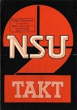NSU 175 Z und 201 Z Prospekt 1931