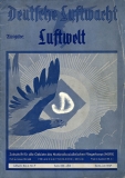 Deutsche Luftwacht Ausgabe Luftwelt 1937 Nr. 7
