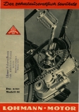 Lohmann Einbaumotor Prospekt 1950er Jahre