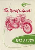 MZ ES 175 Prospekt 1956