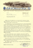 RMW Phönix Brief 1937