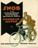 Snob 1 PS Fahrrad-Motor Prospekt 1921