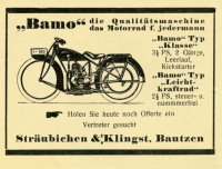 Bamo Werbung 1924