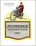 Wanderer Motorrad Programm 5.1914
