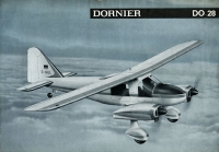 Dornier DO 28 Prospekt 1960er Jahre