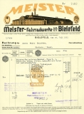 Meister Brief 1931