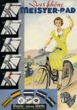 Meister Fahrrad Prospekt 1930er Jahre