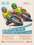 Programm 27. Froburger Dreieckrennen 1987