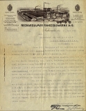 NSU Brief 1921