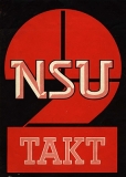 NSU 175 Z und 201 Z Prospekt 1931