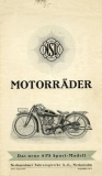 NSU Motorrad Programm 1924
