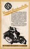 NSU Motorrad Programm 1927