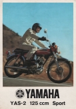 Yamaha YAS-2 125 ccm Sport Prospekt ca. 1969