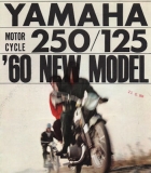 Yamaha 250/125 `60 New Model Prospekt 1960