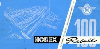 Horex Rebell 100 ccm Prospekt 1956