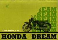 Honda Dream 250/300 Prospekt ca. 1963