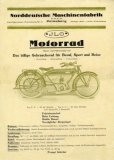 Ilo Motorrad Prospekt 1920er Jahre