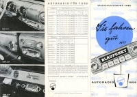 Autoradio Blaupunkt Programm 1959