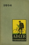 Adler Fahrrad Programm 1914