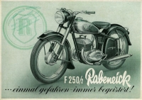 Rabeneick F 250/1 Prospekt 4.1953