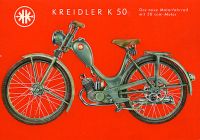 Kreidler K 50 Ansichtskarte ca. 1951