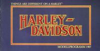 Harley-Davidson Programm 1987