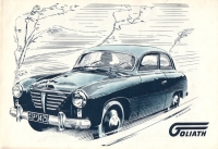 Goliath GP 700 Prospekt 1950er Jahre
