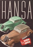 Hansa Typ 1100 1700 Prospekt 1935