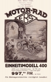 EBS Einheitsmodell 400 Prospekt 1928