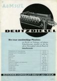Deutz Diesel Motoren Prospekt 2.1939
