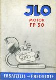 Ilo FP 50 Ersatzteilliste 1.1954