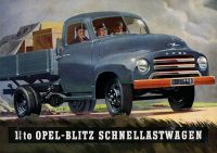 Opel Blitz Prospekt 1952
