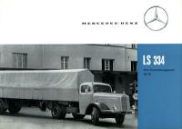 Mercedes-Benz LS 334 Prospekt 10.1960