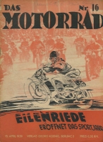 Das Motorrad 1939 Heft 16