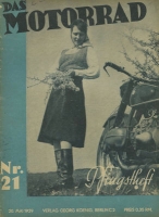 Das Motorrad 1939 Heft 21