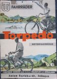 Torpedo Werbe-Pappe ca. 1934