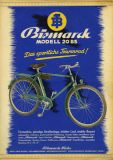 Bismarck Fahrrad Modell 20 BS Prospekt 1950er Jahre