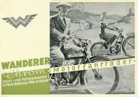 Wanderer Chrom Motorfahrräder Prospekt 4.1932