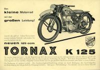 Tornax K 125 Prospekt ca. 1940