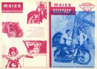 Maico Blizzard 250 ccm Prospekt ca. 1964 f