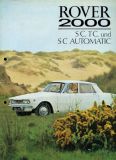 Rover 2000 SC., T.C. + T.C. Automatic Prospekt ca. 1966