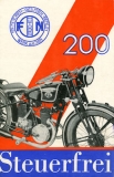 FN 200 ccm Prospekt ca. 1932