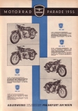 Adler Motorrad Programm 1955