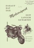 Achilles Sport-Motorroller Prospekt 1954